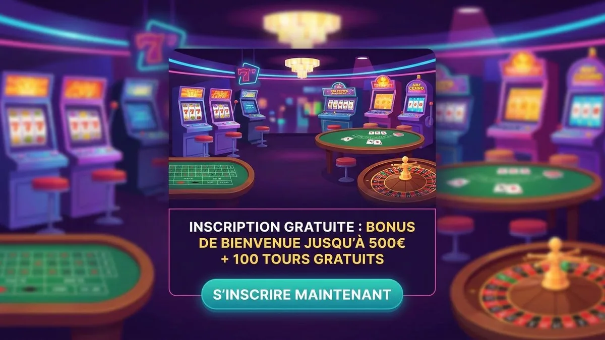 Inscription avec bonus